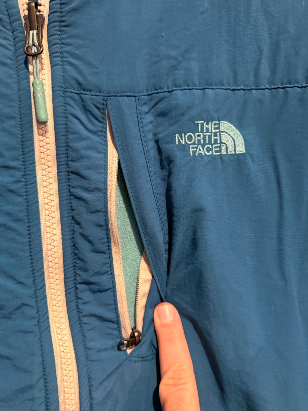 The North Face Teal Fleece Zip Jacket Women’s XL/TG Outdoors Camping - Picture 4 of 8
